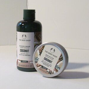 The Body Shop Vegan Coconut Shower Cream & Body Butter - NEW